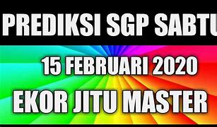 Master Sgp Hari Ini